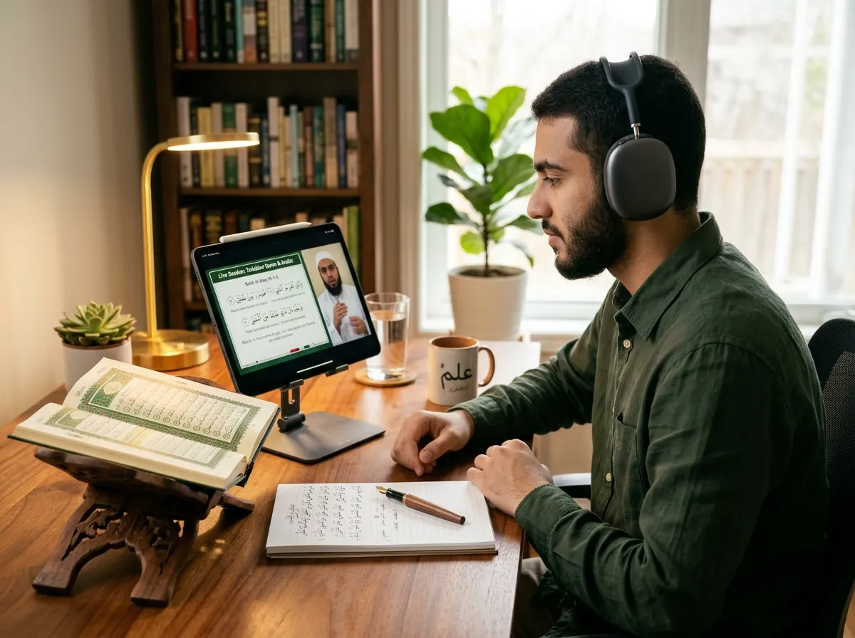 Student in 1-on-1 Online Class